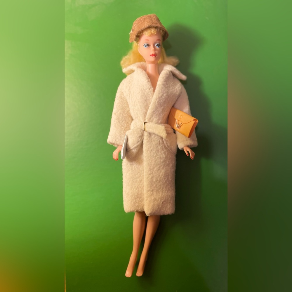 Vintage Barbie, “Peachy Fleecy” coat.  #915